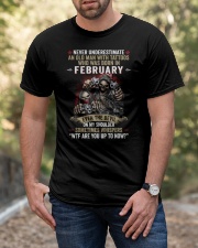 tattoo Old Man born in february Classic T-Shirt apparel-classic-tshirt-lifestyle-front-53