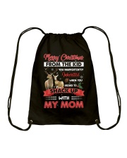 Merry Chistmas From The Kid - For Dad Drawstring Bag tile