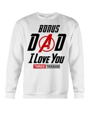 Bonus Dad I Love You Three Thousand Crewneck Sweatshirt tile