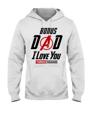 Bonus Dad I Love You Three Thousand Hooded Sweatshirt tile
