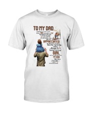 I Know It's Not Easy For A Man Daughter To Dad Classic T-Shirt tile