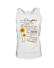 To My Daughter Never Forget That I Love You Unisex Tank tile