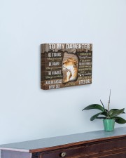 Be Strong When U Are Weak Mom To Daughter 14x11 Gallery Wrapped Canvas Prints aos-canvas-pgw-14x11-lifestyle-front-01