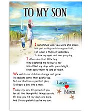 I Am Proud Of You Road Mom To Son 11x17 Poster front