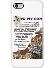 Mom To Son Tiger I Closed My Eyes For But A Moment Phone Case tile