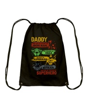 Daddy You Are My Favorite Superhero - For Dad Drawstring Bag tile