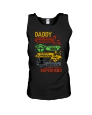 Daddy You Are My Favorite Superhero - For Dad Unisex Tank tile