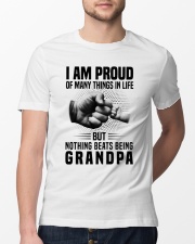 Nothing Beats Being Grandpa - For Grandpa Classic T-Shirt lifestyle-mens-crewneck-front-13