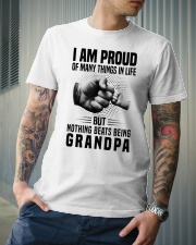 Nothing Beats Being Grandpa - For Grandpa Classic T-Shirt lifestyle-mens-crewneck-front-6