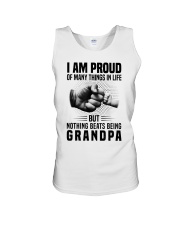 Nothing Beats Being Grandpa - For Grandpa Unisex Tank tile