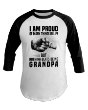 Nothing Beats Being Grandpa - For Grandpa Baseball Tee tile