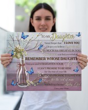 Pink Never Forget That I Love U Mom To Daughter 14x11 Gallery Wrapped Canvas Prints aos-canvas-pgw-14x11-lifestyle-front-25