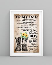 Dad You'll Always Be My Dad My Hero I Love You 11x17 Poster lifestyle-poster-5