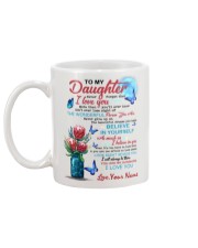Personalized Name - To My Daughter Mug back