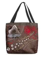 Komodor-dog-the-road-to-my-heart All-over Tote back