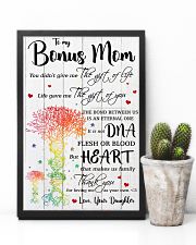 To My Bonus Mom Thank You For Loving Me 11x17 Poster lifestyle-poster-8
