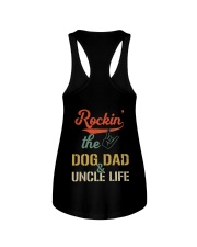 Dog Dad And Uncle Life Ladies Flowy Tank tile