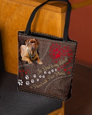 Dogue-De-Bordeaux-dog-the-road-to-my-heart- All-over Tote aos-all-over-tote-lifestyle-front-02