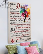 Never Forget How Much I Love U Mom To Daughter 20x30 Gallery Wrapped Canvas Prints aos-canvas-pgw-20x30-lifestyle-front-02