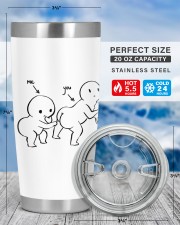 Personalized Name Touch Butt All The Time 20oz Tumbler aos-20oz-tumbler-lifestyle-front-49