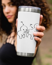Personalized Name Touch Butt All The Time 20oz Tumbler aos-20oz-tumbler-lifestyle-front-93
