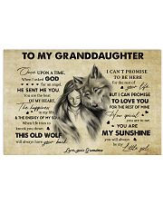You Are My Sunshine Grandma To Granddaughter 17x11 Poster thumbnail