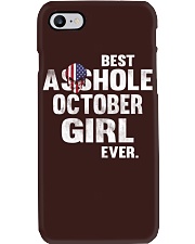Best asshole October girl Phone Case tile