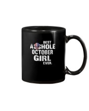 Best asshole October girl Mug tile
