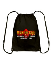 Grandpa Man Of God Drawstring Bag tile