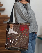 Fox-Terrier-dog-the-road-to-my-heart All-over Tote aos-all-over-tote-lifestyle-front-09