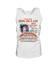 I Didn't Give UThe Gift Of Life-Lion To Son-In-Law Unisex Tank tile