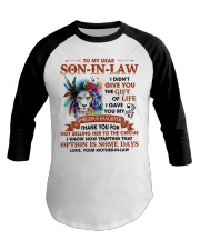 I Didn't Give UThe Gift Of Life-Lion To Son-In-Law Baseball Tee tile