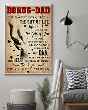 Bonus Dad Thank You For Loving Me As Your Own 11x17 Poster lifestyle-poster-1