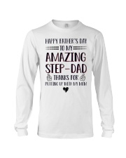 Happy Fathers Day To Amazing StepDad Long Sleeve Tee tile