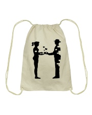 Father raising daughter Drawstring Bag tile