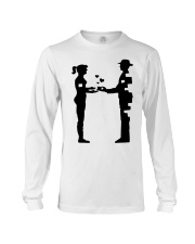Father raising daughter Long Sleeve Tee tile