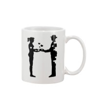 Father raising daughter Mug tile