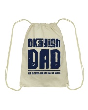 Okayish Dad Not The Best Dad - For Dad Drawstring Bag tile