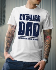 Okayish Dad Not The Best Dad - For Dad Classic T-Shirt lifestyle-mens-crewneck-front-6