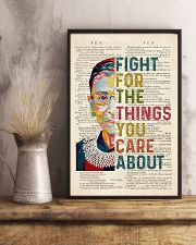 RBG Fight For The Things You Care About 11x17 Poster lifestyle-poster-3