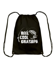 Reel Cool Grandpa Fishing Drawstring Bag tile