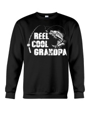 Reel Cool Grandpa Fishing Crewneck Sweatshirt tile