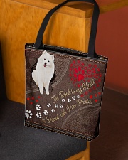 American-Eskimo-dog-the-road-to-my-heart All-over Tote aos-all-over-tote-lifestyle-front-02
