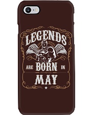 Legend are born in may Phone Case tile
