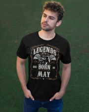 Legend are born in may Classic T-Shirt apparel-classic-tshirt-lifestyle-front-43