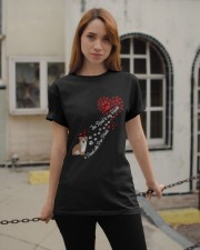 Bull Dog Road To My Heart Classic T-Shirt apparel-classic-tshirt-lifestyle-19