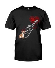 Bull Dog Road To My Heart Classic T-Shirt front