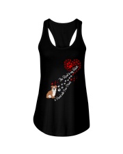 Bull Dog Road To My Heart Ladies Flowy Tank tile