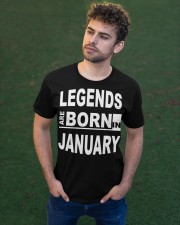 Legends are born in January Classic T-Shirt apparel-classic-tshirt-lifestyle-front-43