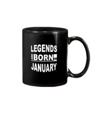 Legends are born in January Mug tile